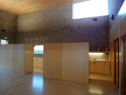 Vestfold krematorium, ovnsrommet mot askeberedningsavd