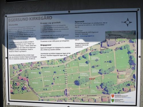Egersund kirkegård 2014